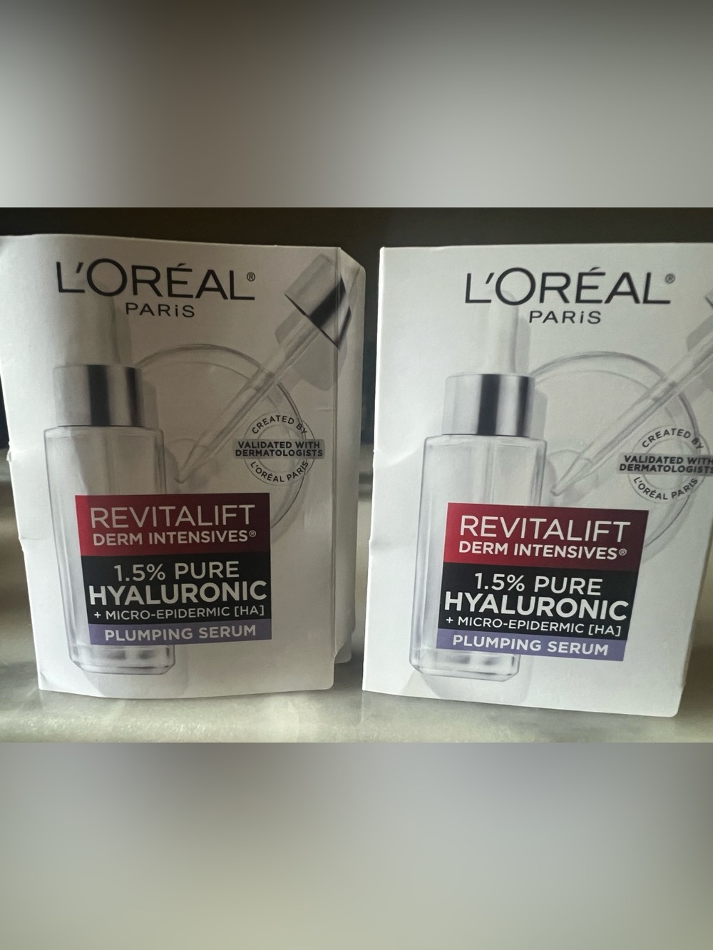 💕L'Oréal Revitalift Derm Intensives 1.5% Hyaluronic Plumping Serum